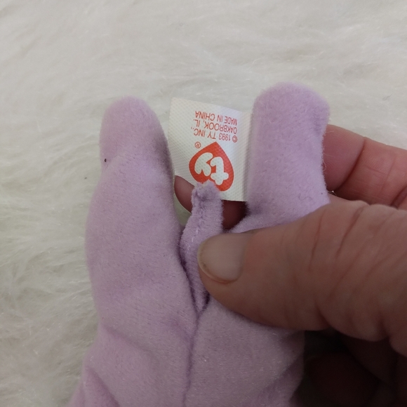 Teeny Beanie Babies, Happy the Hippo - Picture 3 of 3